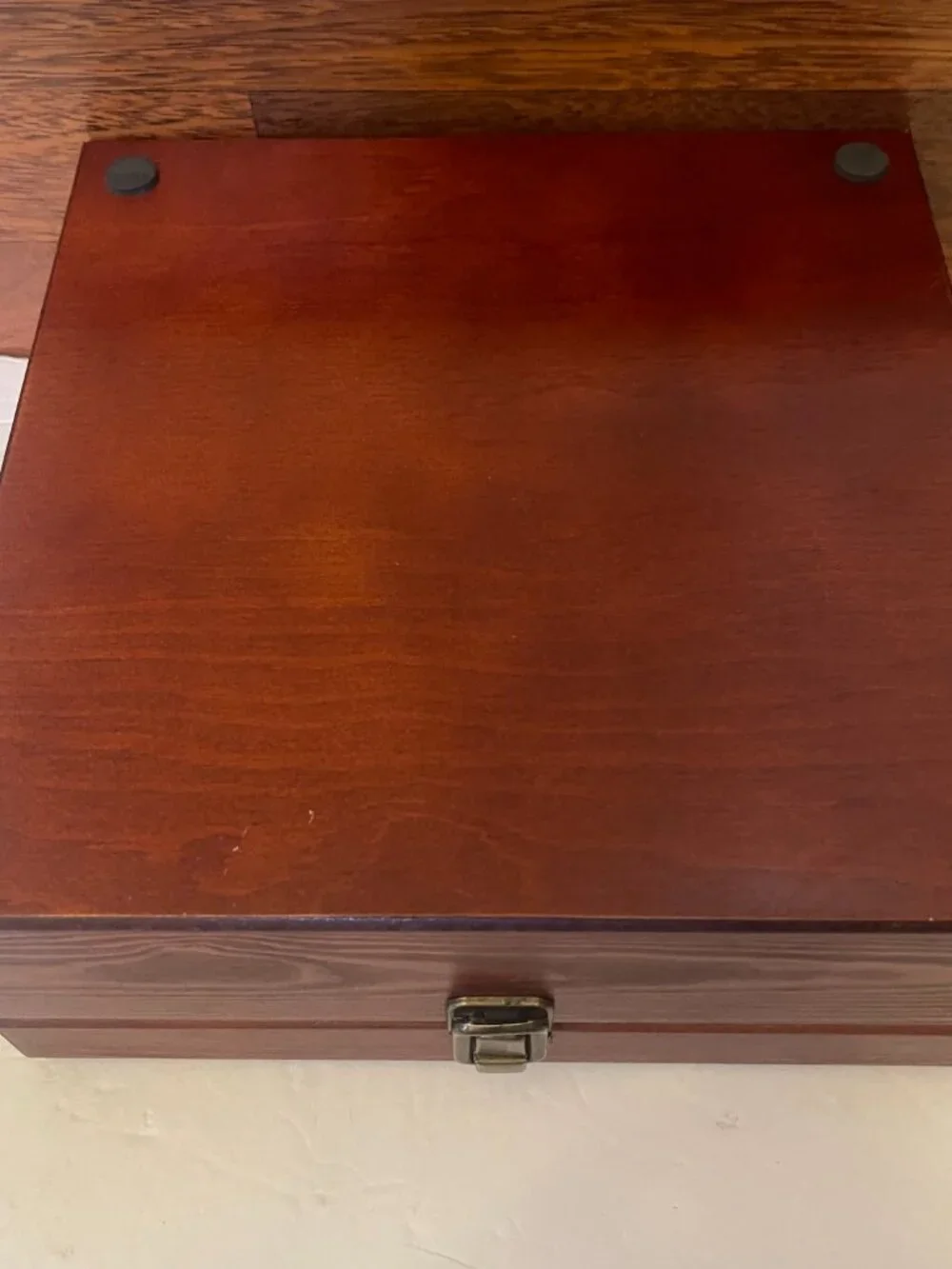 Wooden Essential Oil Storage/Trinket Box Holds 36 Bottles